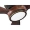 Progress Lighting 6 Speeds, 120V, Oil Rubbed Bronze, 10-1/4 in W P250002-108-30 - alternate 5